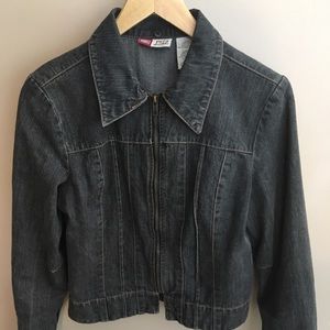 cute jean jacket small